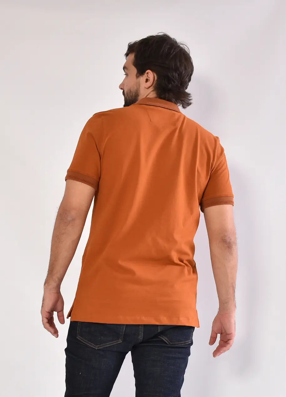 Camiseta Polo 9370 Mostaza