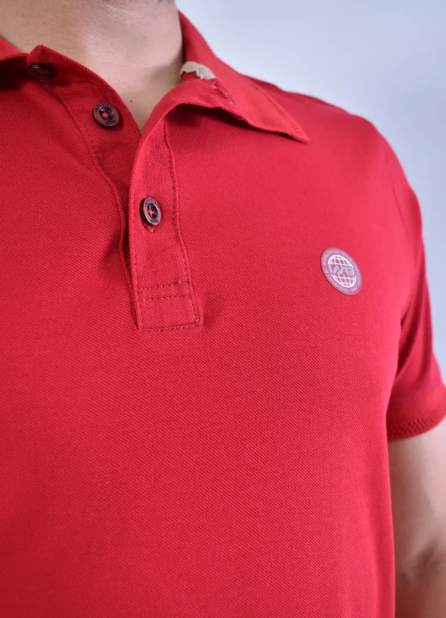 Camiseta Polo 9370 Roja