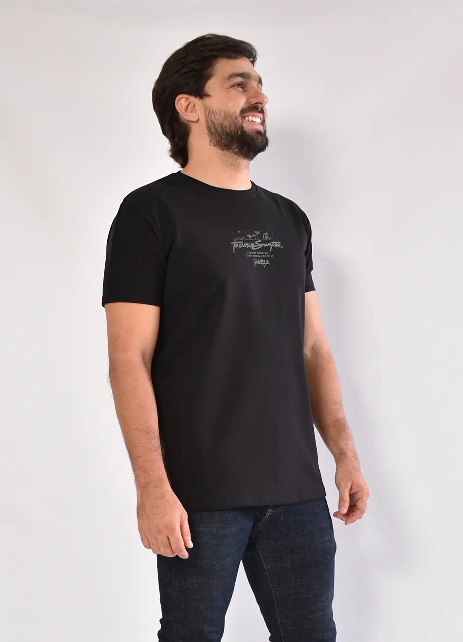 Camiseta CR  8037-1 Negro