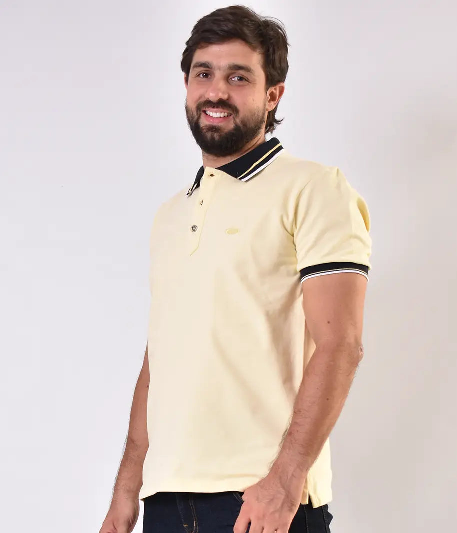 Camiseta Polo 9351 Amarilla